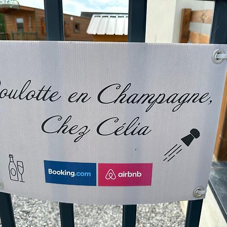 فيلا Chez Celia, Roulotte En Champagne Fleury-la-Riviere المظهر الخارجي الصورة