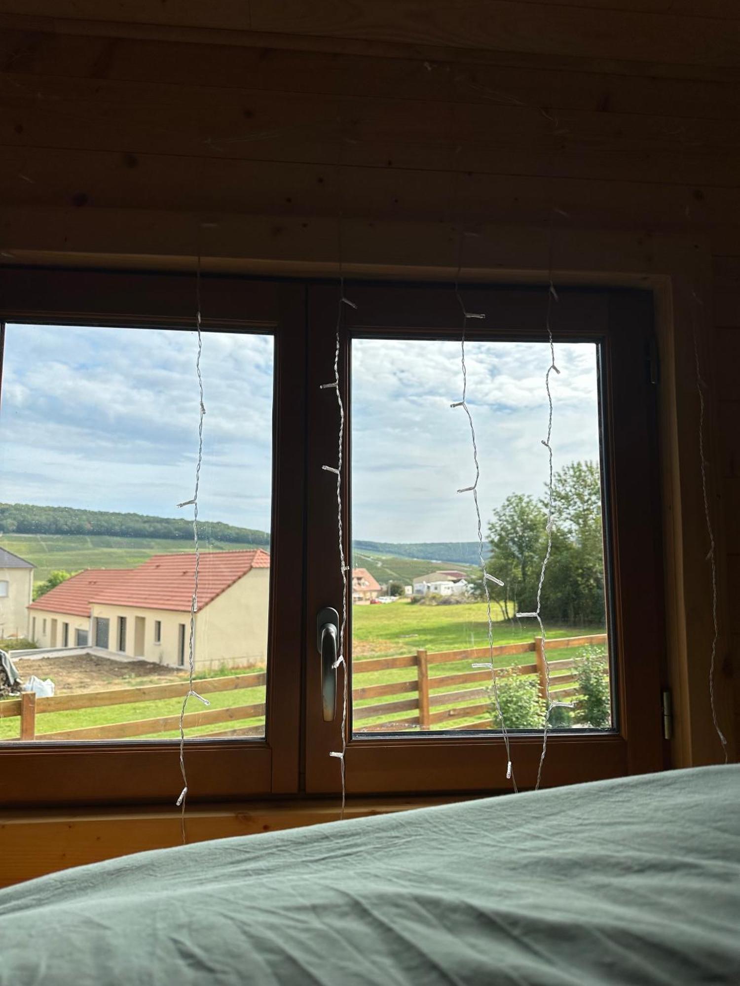 فيلا Chez Celia, Roulotte En Champagne Fleury-la-Riviere المظهر الخارجي الصورة