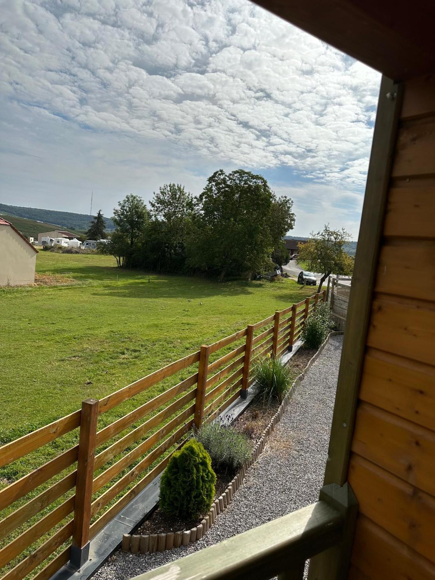 فيلا Chez Celia, Roulotte En Champagne Fleury-la-Riviere المظهر الخارجي الصورة
